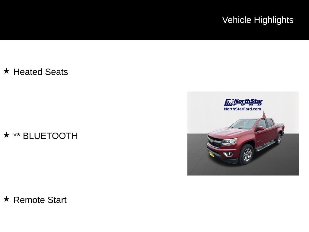 2018 Chevrolet Colorado Z71