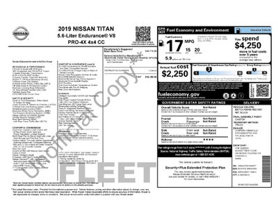 2019 Nissan Titan PRO-4X