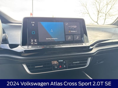 2024 Volkswagen Atlas Cross Sport 2.0T SE w/Technology