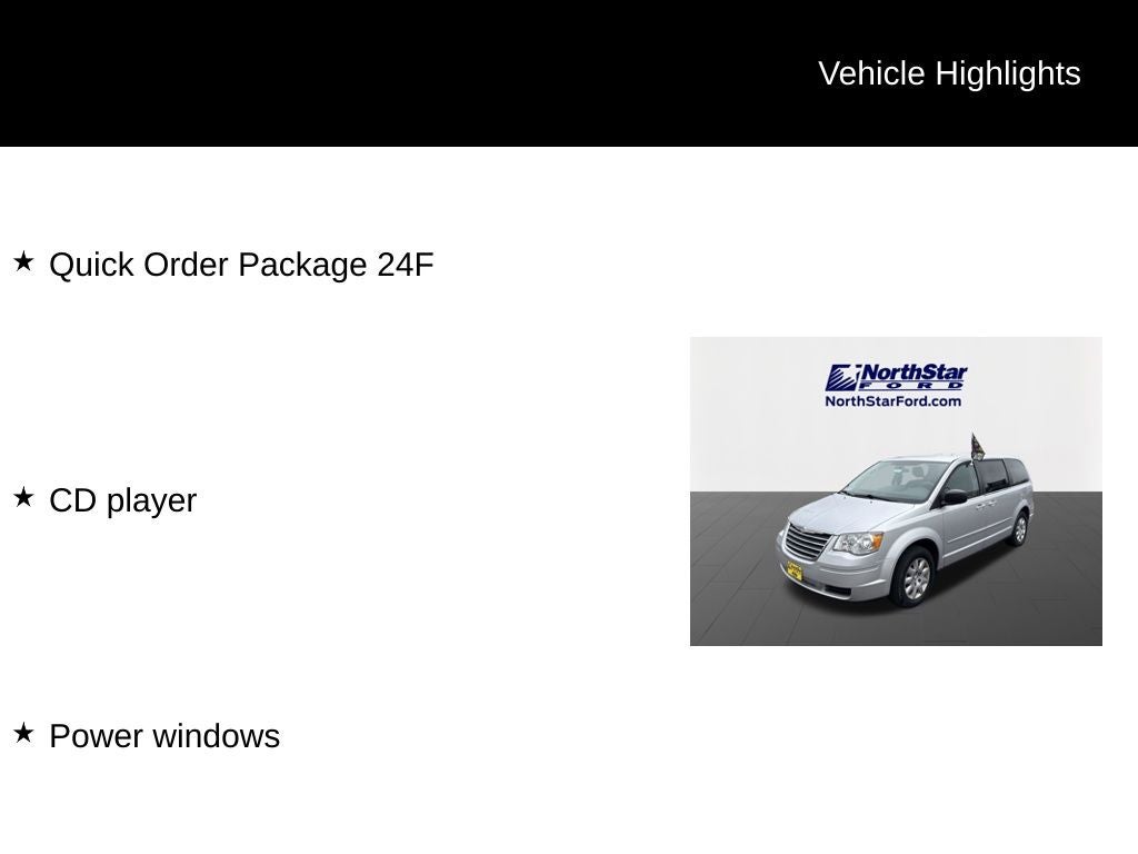 2010 Chrysler Town & Country LX