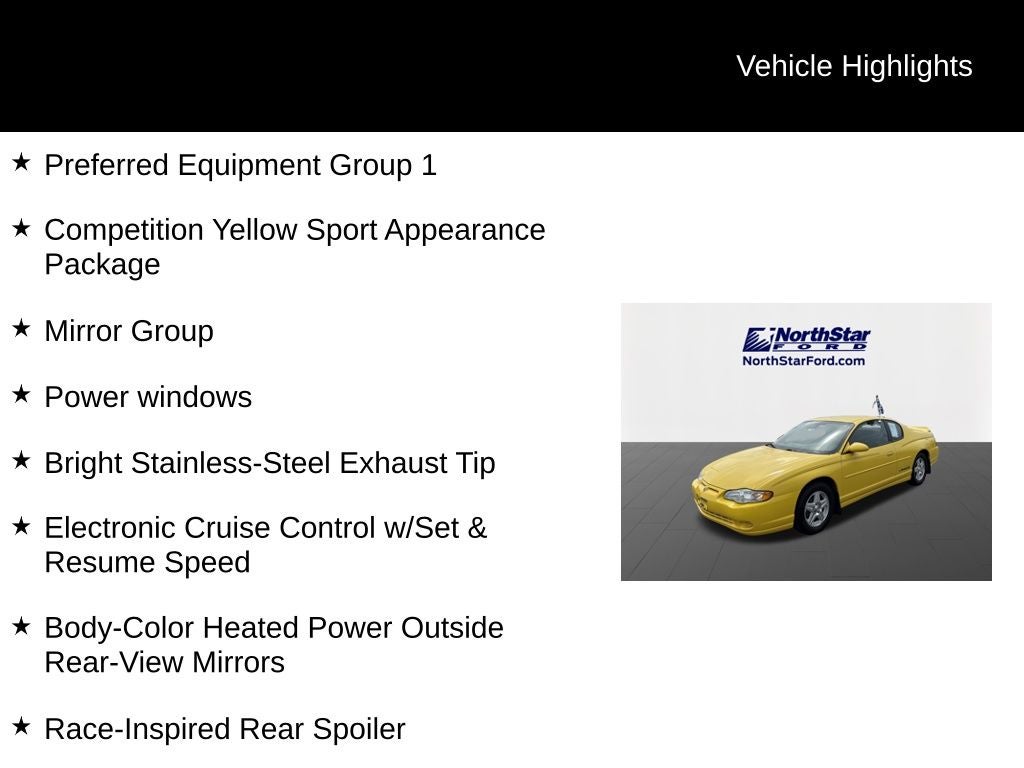 2004 Chevrolet Monte Carlo LS