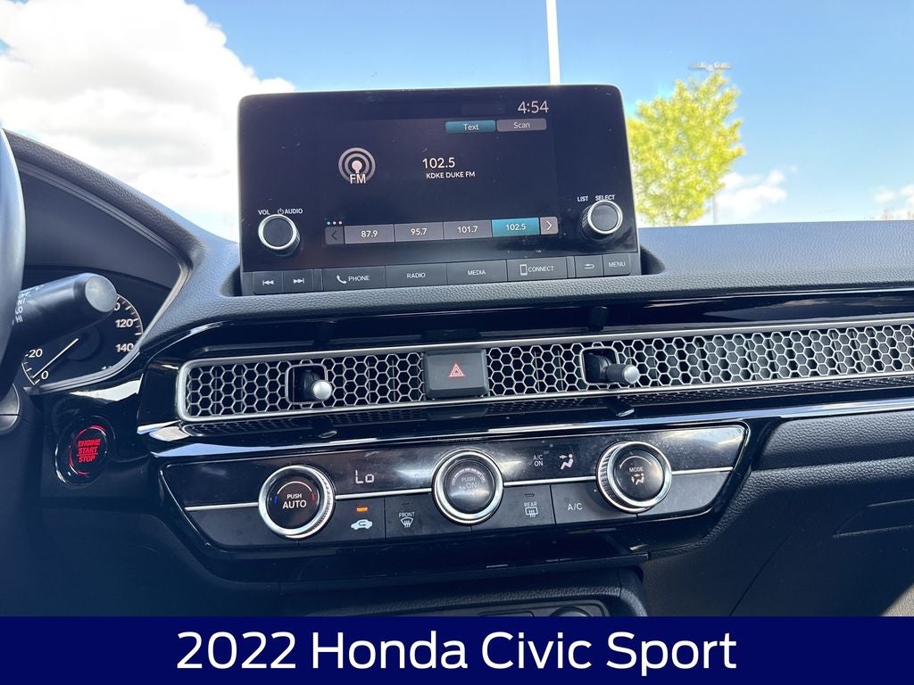 2022 Honda Civic Sport