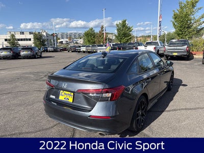 2022 Honda Civic Sport