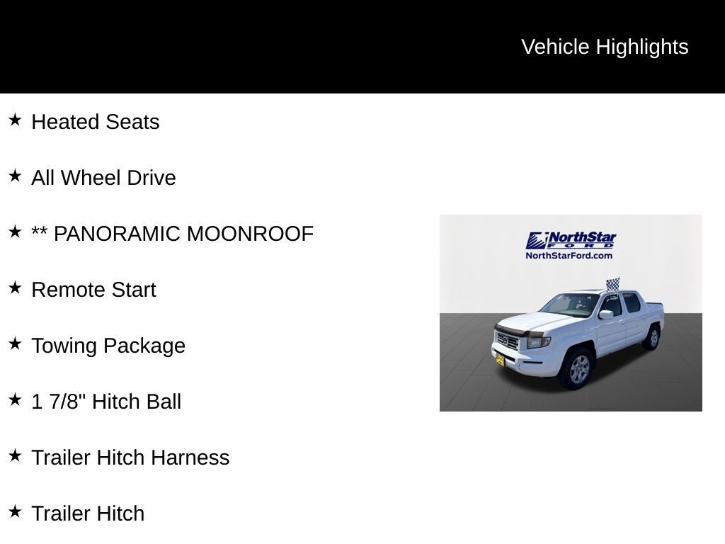2006 Honda Ridgeline RTL