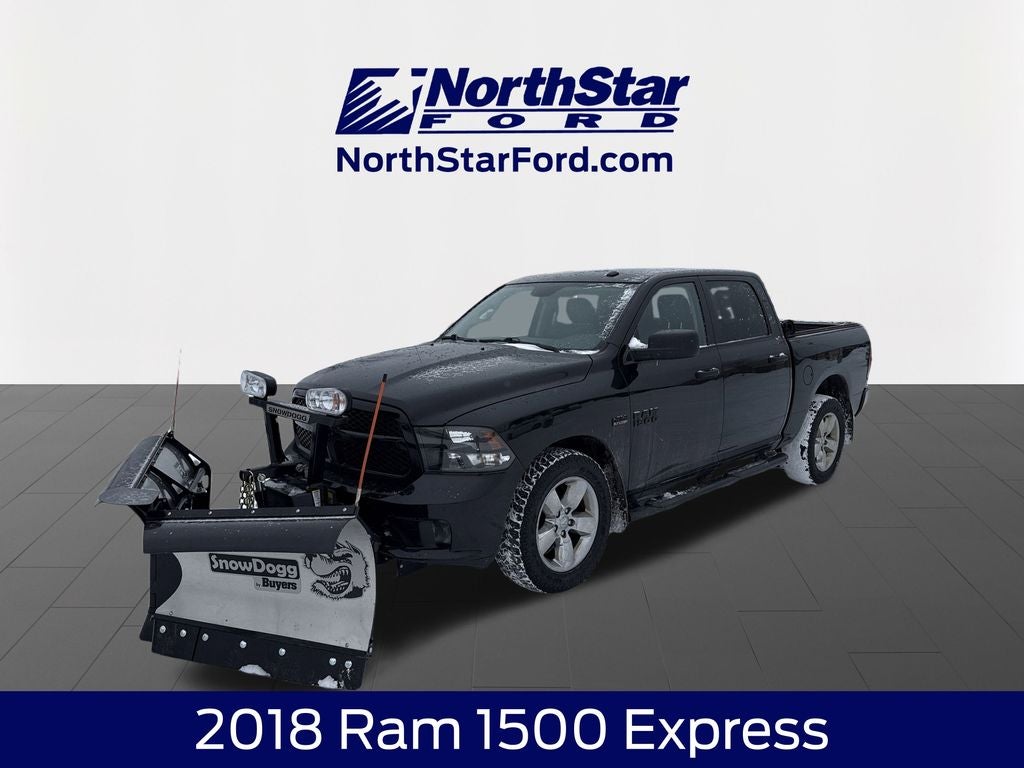2018 RAM 1500 Express With Plow