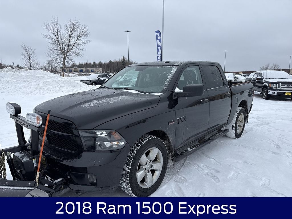 2018 RAM 1500 Express With Plow
