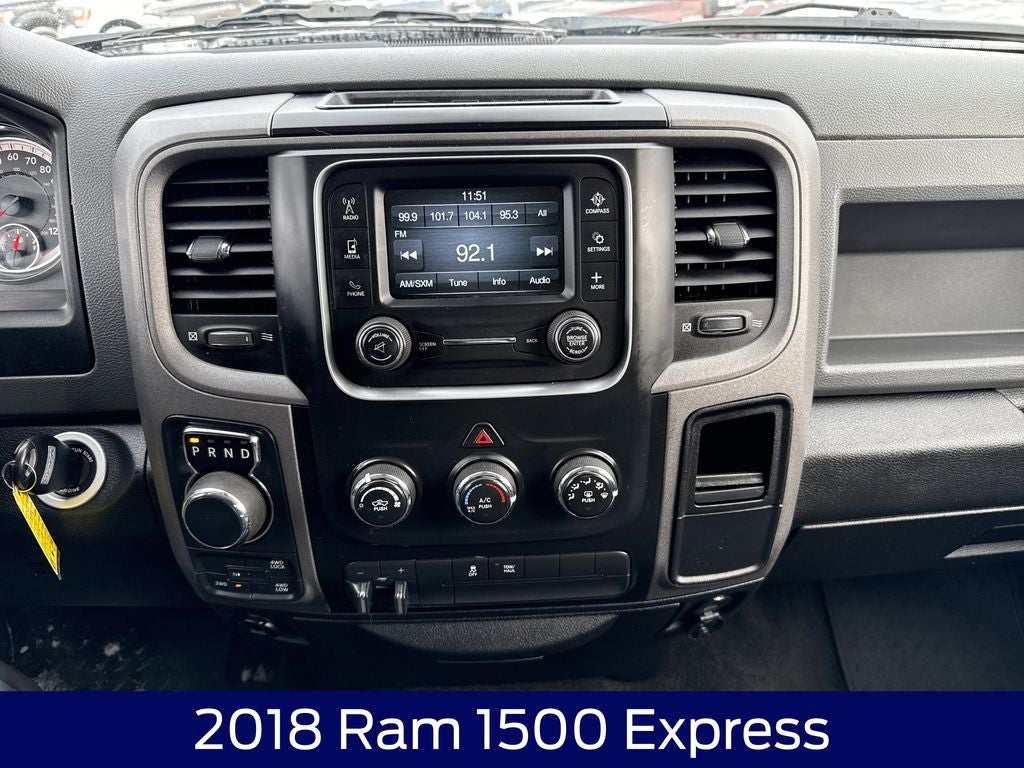 2018 RAM 1500 Express With Plow