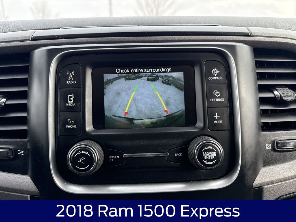 2018 RAM 1500 Express With Plow