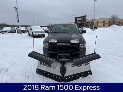 2018 RAM 1500 Express With Plow