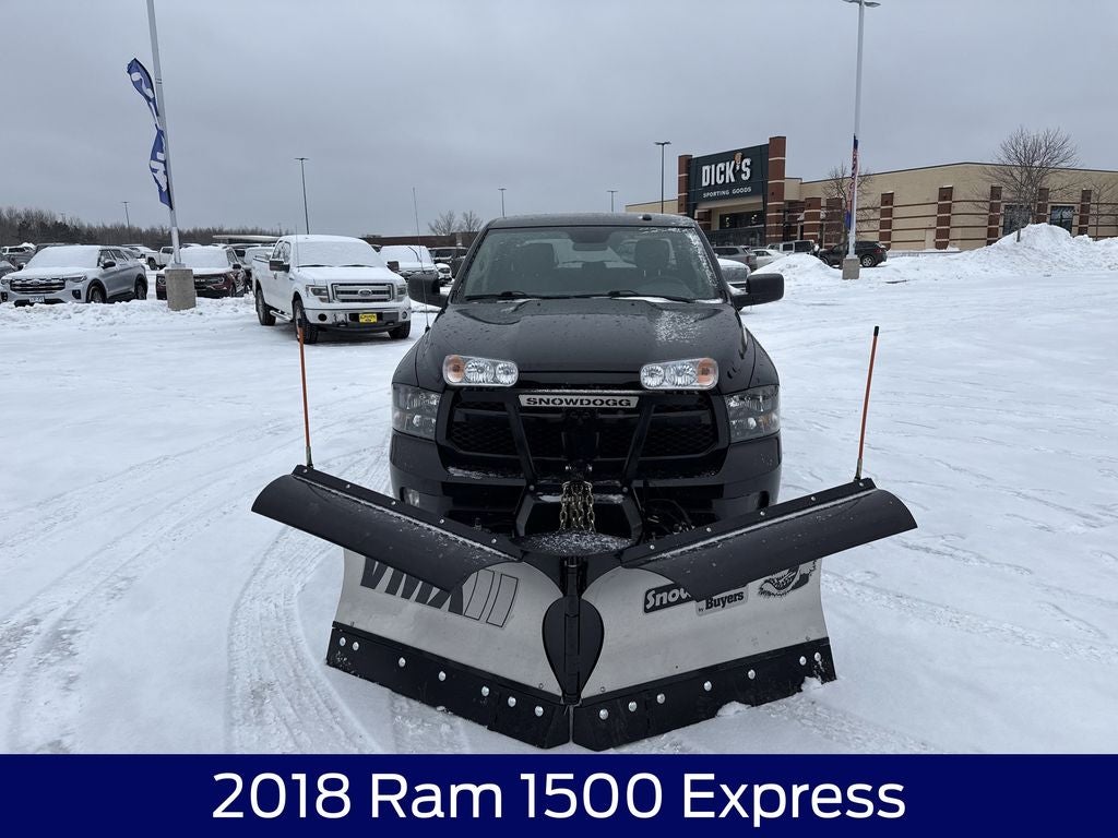 2018 RAM 1500 Express With Plow