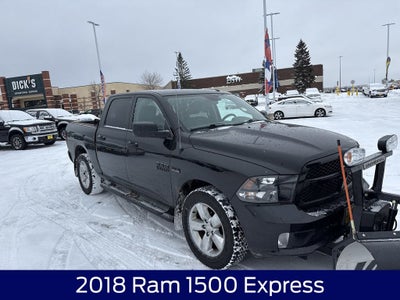 2018 RAM 1500 Express With Plow