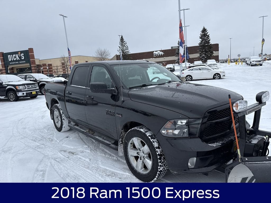 2018 RAM 1500 Express With Plow