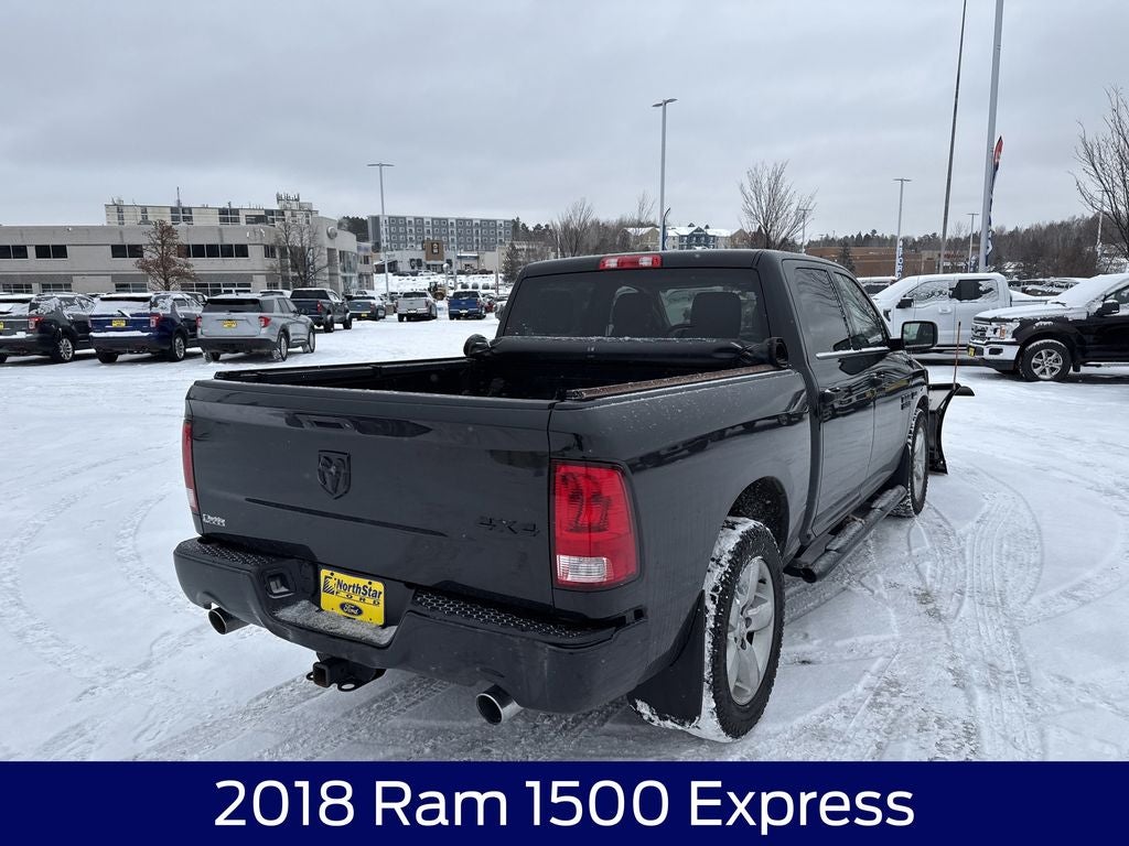2018 RAM 1500 Express With Plow