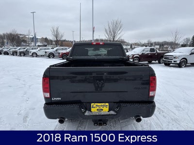 2018 RAM 1500 Express With Plow