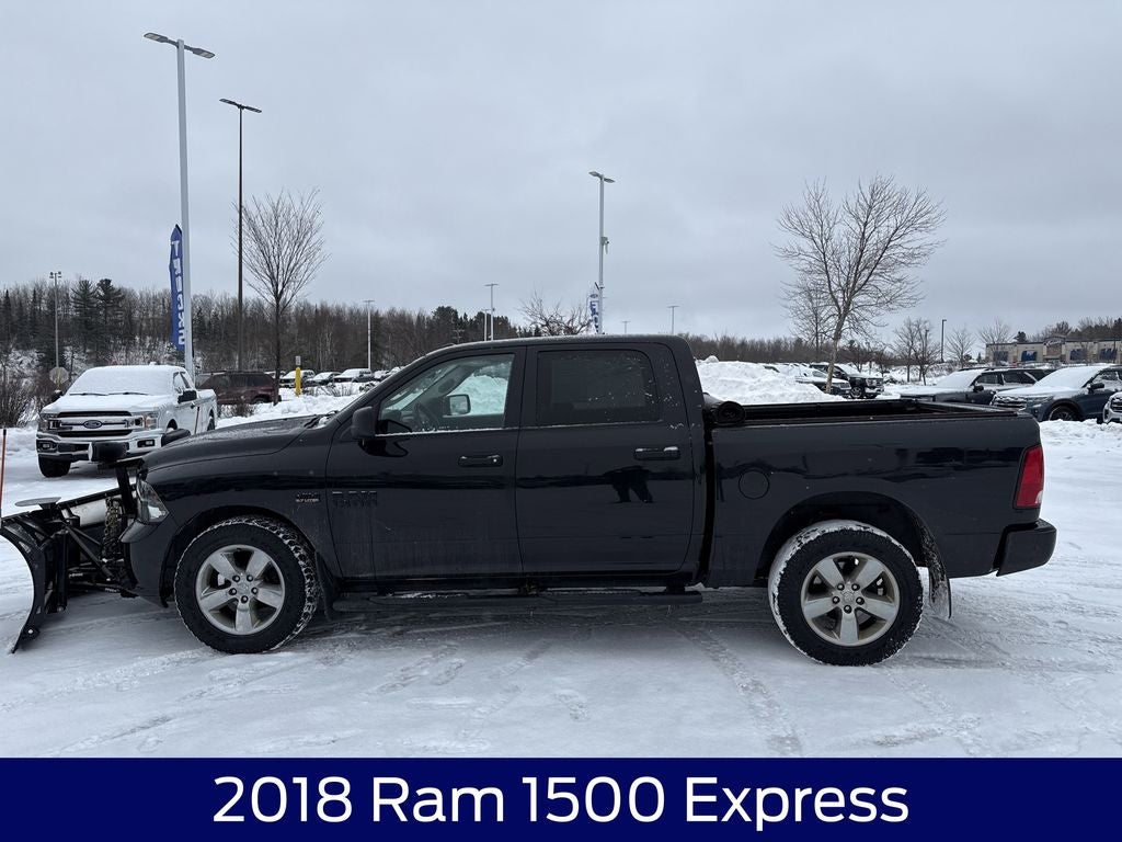 2018 RAM 1500 Express With Plow