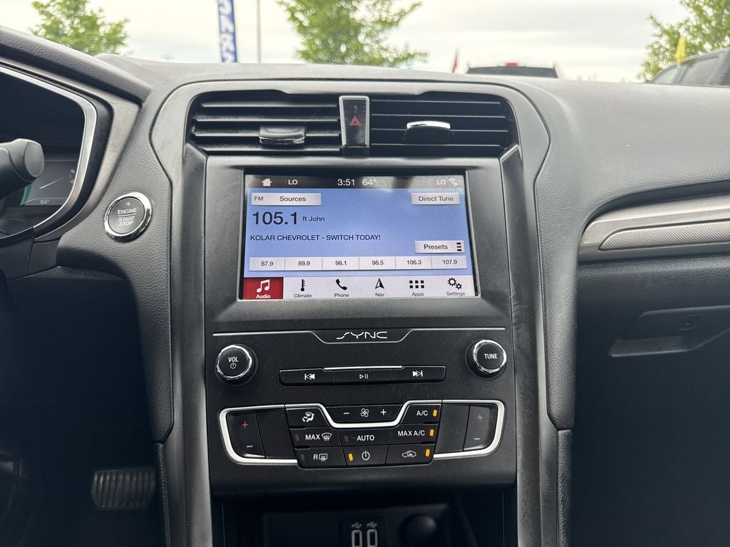 2019 Ford Fusion SE