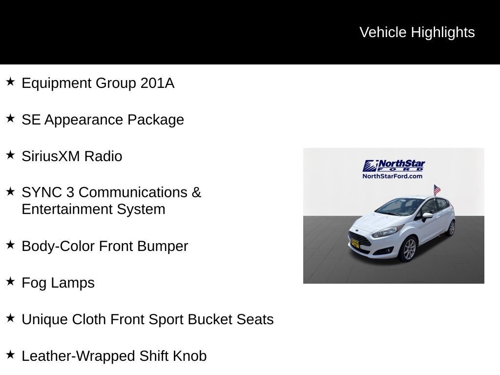 2017 Ford Fiesta SE