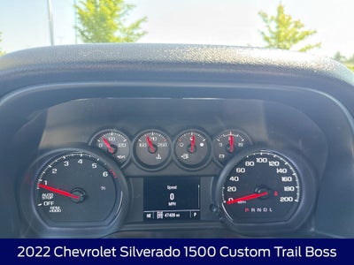 2022 Chevrolet Silverado 1500 Custom Trail Boss