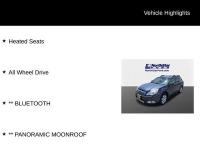 2011 Subaru Outback 2.5i Limited