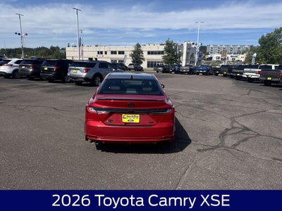 2026 Toyota Camry XSE