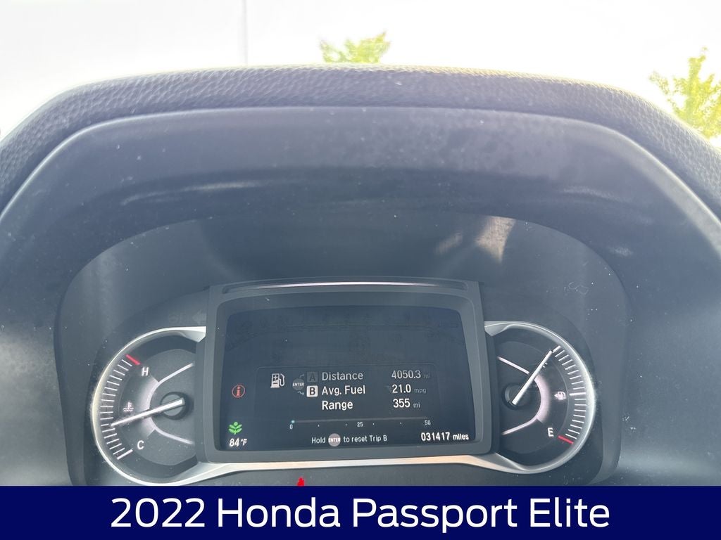 2022 Honda Passport Elite