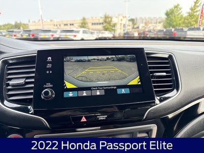 2022 Honda Passport Elite