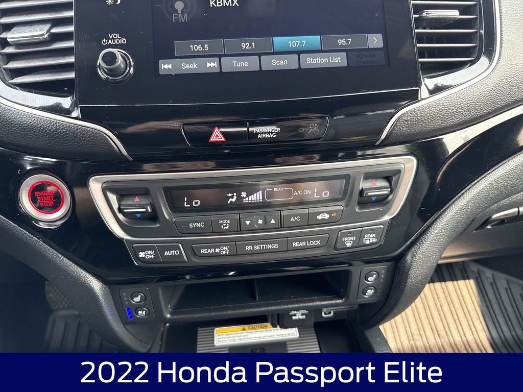 2022 Honda Passport Elite