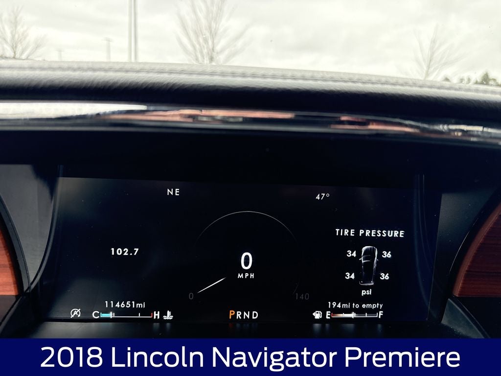 2018 Lincoln Navigator Premiere