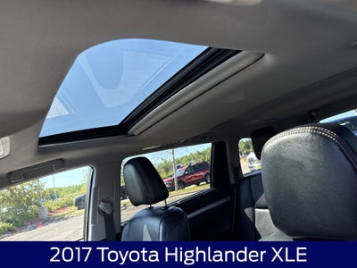 2017 Toyota Highlander XLE