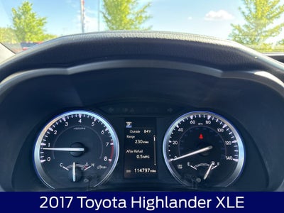 2017 Toyota Highlander XLE