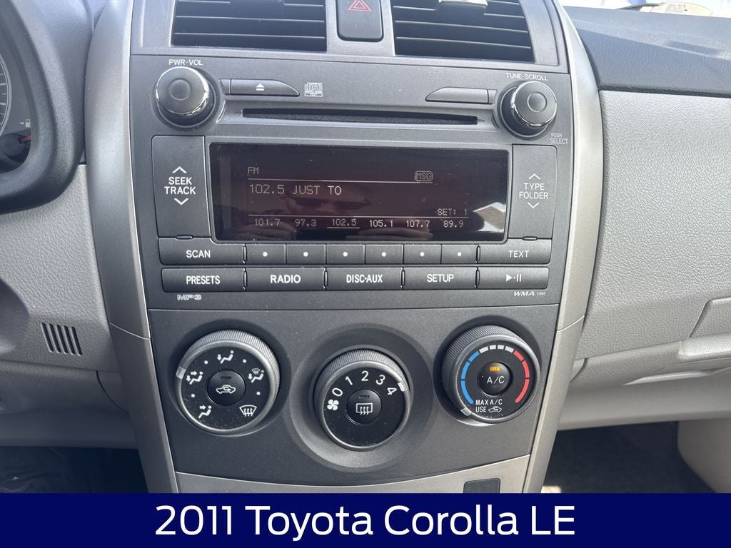 2011 Toyota Corolla LE