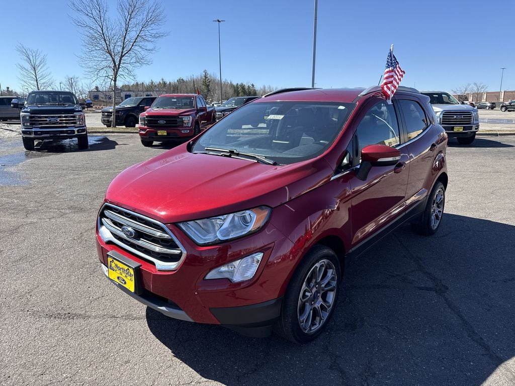 Used 2018 Ford Ecosport Titanium with VIN MAJ6P1WL7JC181116 for sale in Duluth, Minnesota