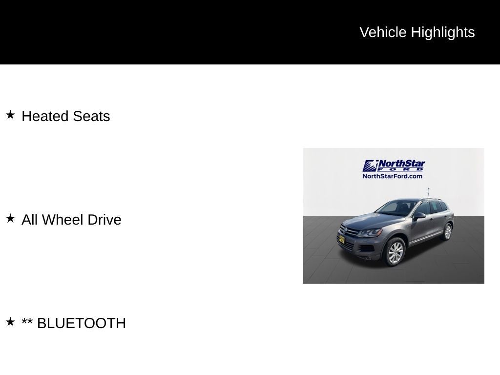 2014 Volkswagen Touareg 3.6L Sport